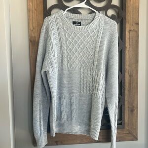 NWOT * Xray Jeans Grey Crewneck Sweater Size Medium